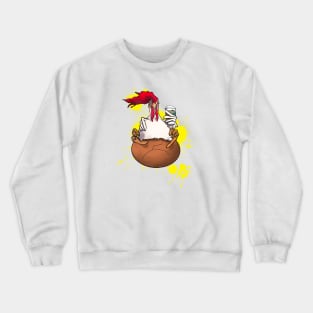 Chicken and the Egg Crewneck Sweatshirt